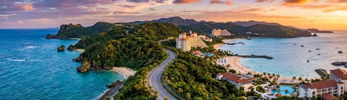 공항 리무진 버스로 온나손 주요 해변 리조트 가는 법 1