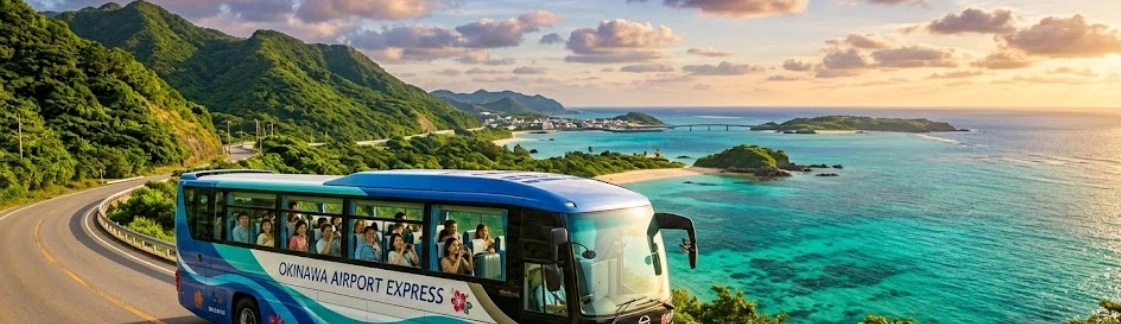 뚜벅이 여행자를 위한 오키나와 공항 익스프레스 버스 활 1