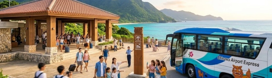 온나촌 리조트 단지 및 북부 경계 하차 전략 - 뚜벅이 여행자를 위한 오키나와 공항 익스프레스 버스 활용법, 중부 주요 숙소 하차 포인트 실전 가이드