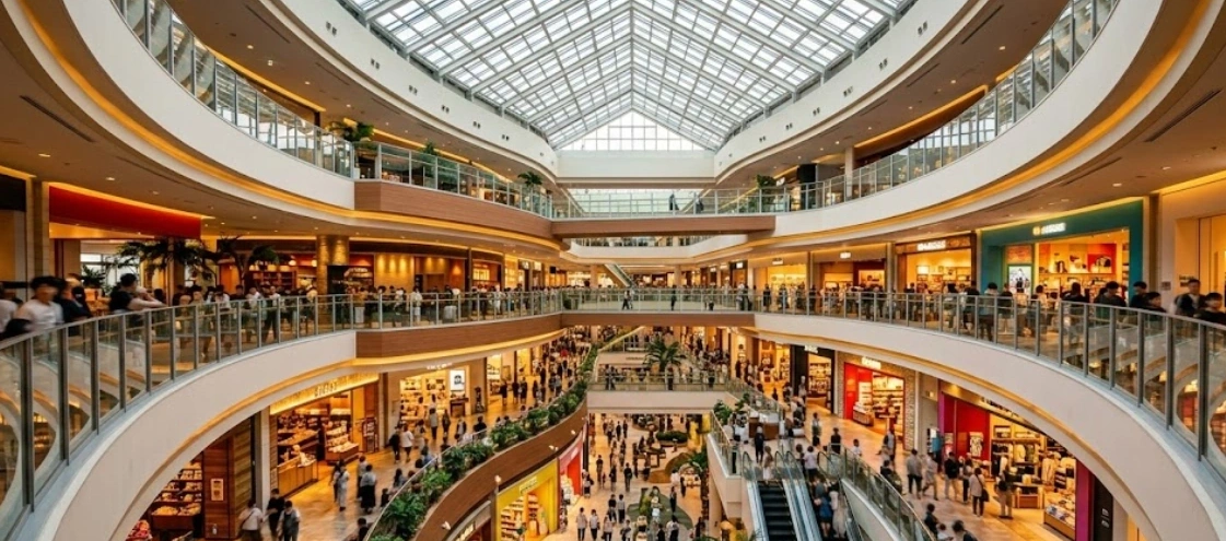 비 오는 날 오키나와 나하 메인 플레이스 실내 쇼핑 전 1