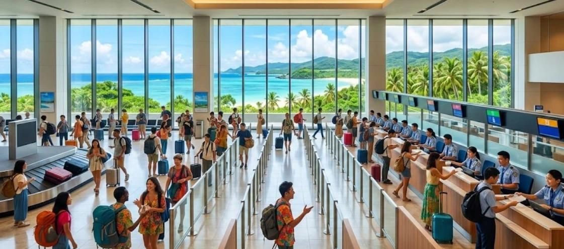 오키나와 나하 공항 입국 심사 소요 시간 분석 일본 1 3