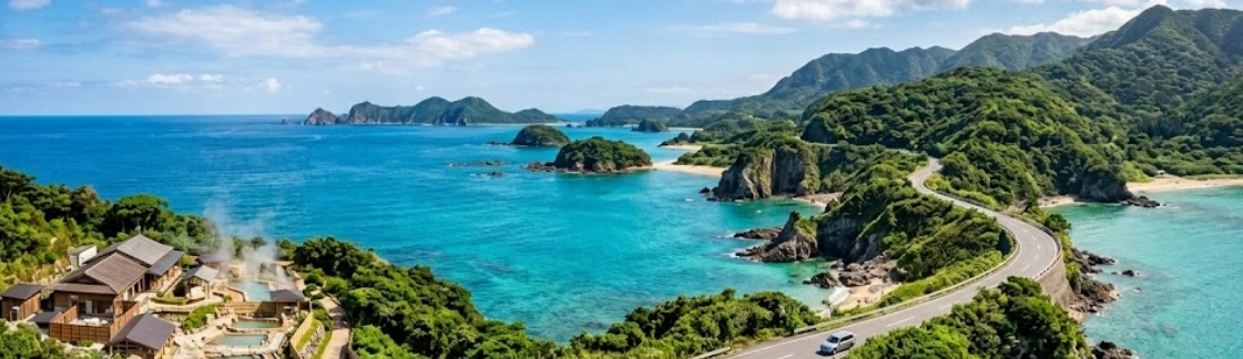 오키나와 남부 온천 및 힐링 숙소 주변 투어 오션뷰 1