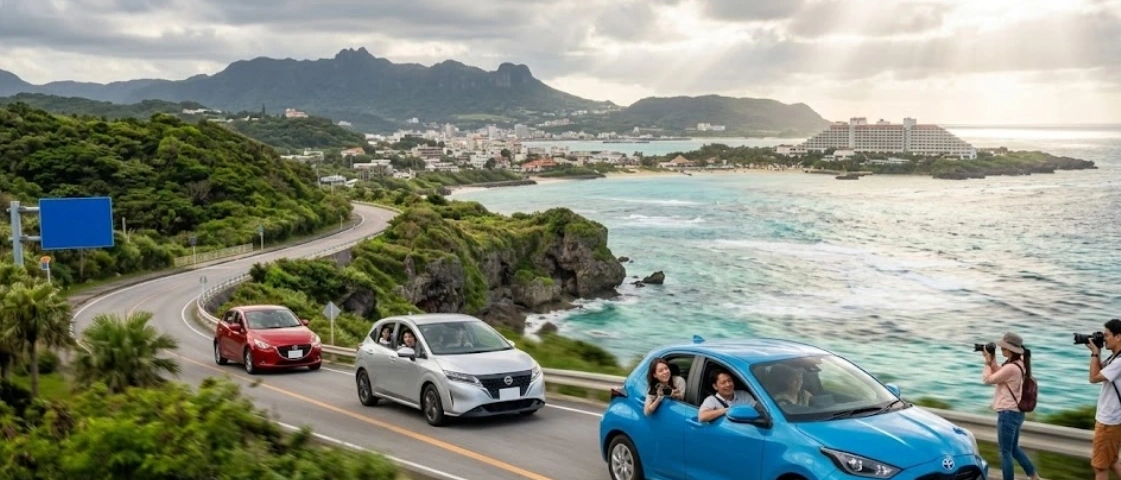 오키나와 렌터카 수령의 실전 프로세스 및 현지 운전 시스템 무결성 가이드 - 오키나와 렌터카 예약 업체 비교, 나하 공항 지점 픽업 셔틀버스 전용 탑승장 가는 길 실전 가이드