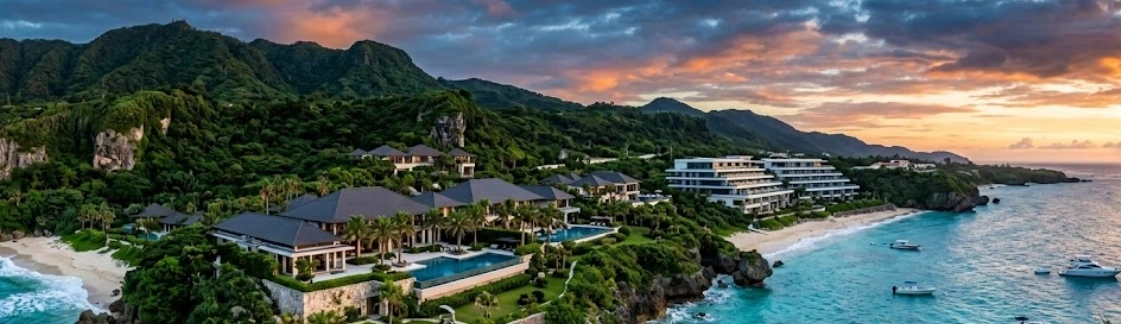 오키나와 중부 하이엔드 숙소의 시장 구조와 선택의 인과관계 - 오키나와 중부 5성급 하이엔드 리조트 전격 비교, 할레쿨라니 vs 몬트레이 스파 서비스 분석 실전 가이드