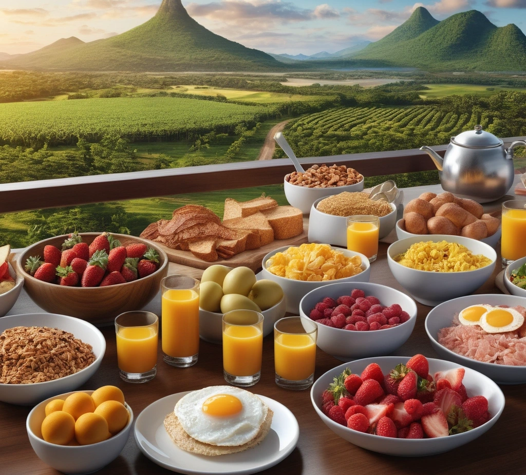 중부 리조트 조식 뷔페 퀄리티 비교 오키나와 제철 식 1