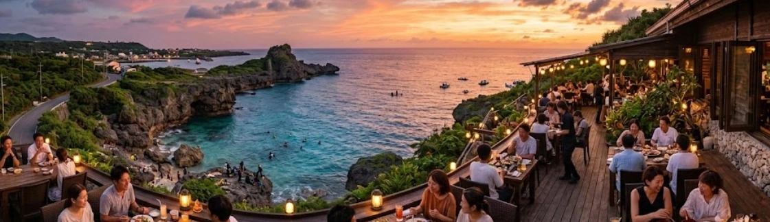 푸른동굴 스노클링 후 가기 좋은 마에다 곶 주변 맛집 1