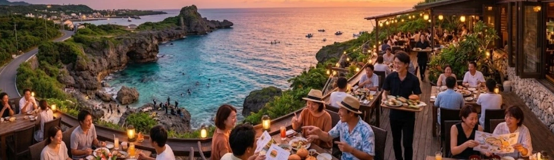 마에다 곶 주변 하와이안 버거 및 타코라이스 맛집 리스트 분석 - 푸른동굴 스노클링 후 가기 좋은 마에다 곶 주변 맛집, 로컬 하와이안 버거 및 타코라이스 실전 가이드