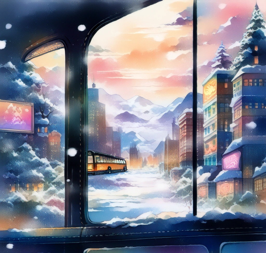 chitose limousine susukino a view of the snowy 1