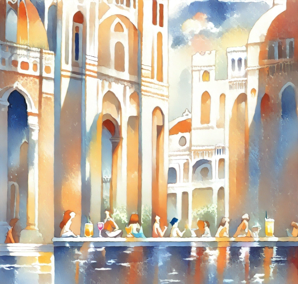 florence summer guide linenclad travelers having drinks under 1