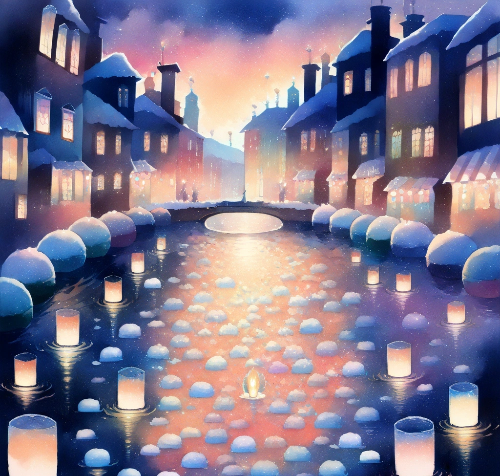 otaru snow light path festival a fantastic night festival scene 1