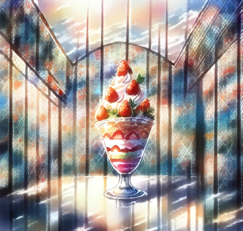 sapporo susukino parfait gorgeous layered strawberry parfait in 1
