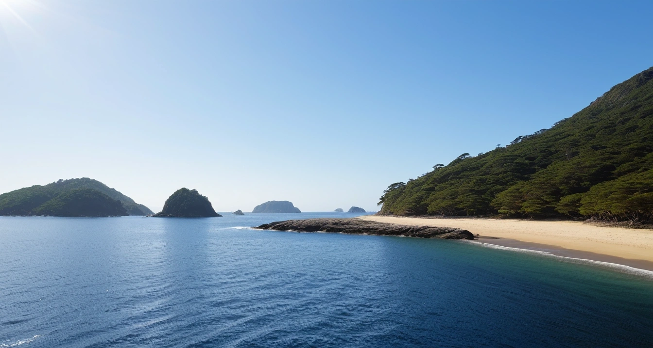 a breathtaking view of tsushima island l 1