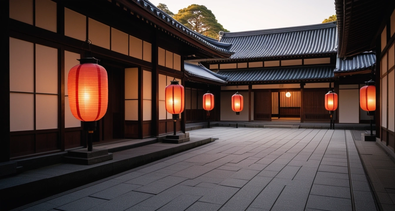 a serene traditional tokyo architecture 1 1