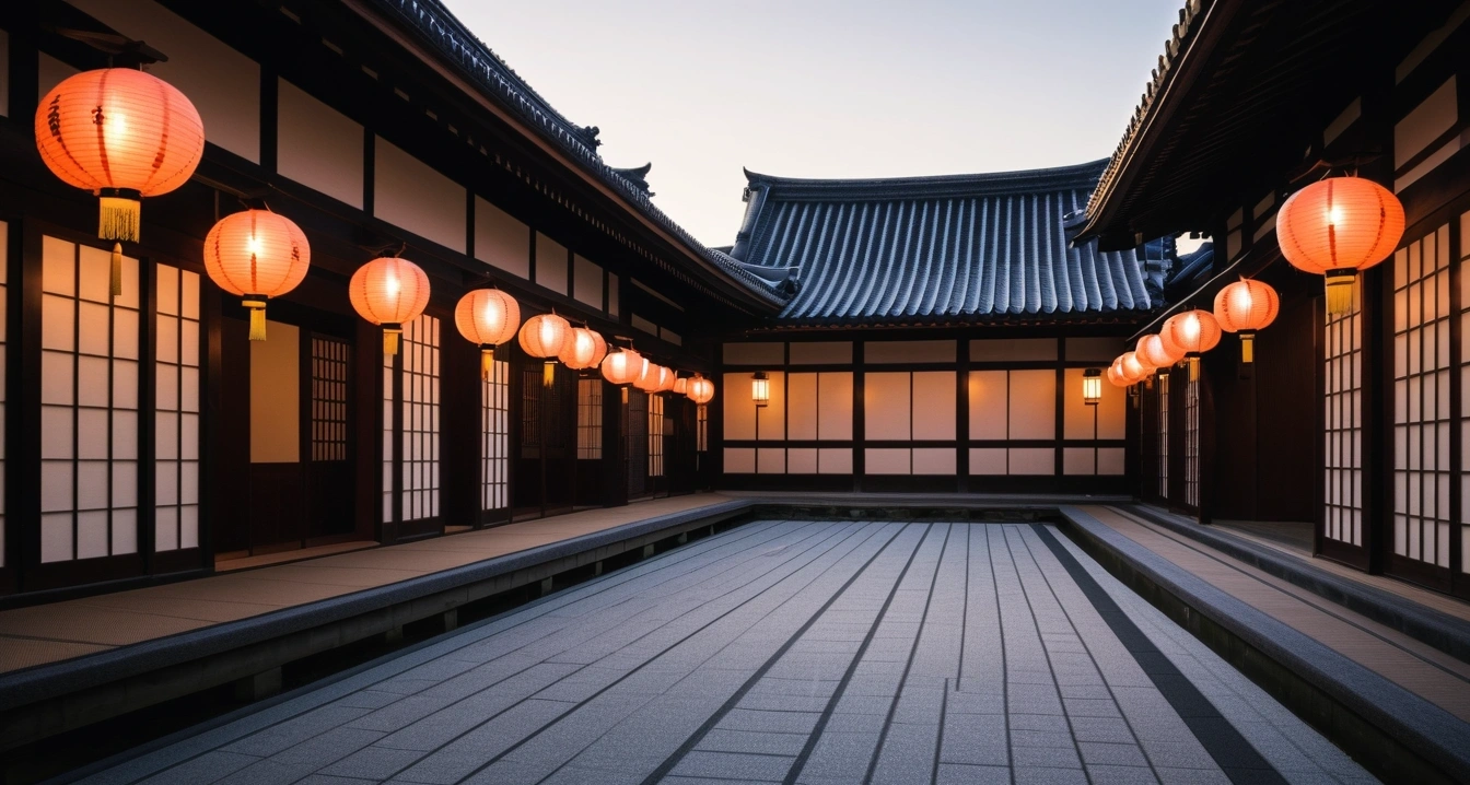 a serene traditional tokyo architecture 1 2