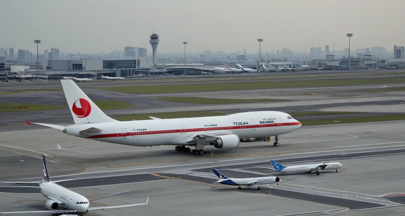 도쿄<br>- 부모님 환갑 여행을 위한 도쿄 항공권 예약 전략 (tokyo, Panoramic view of Tokyo Haneda Airport)