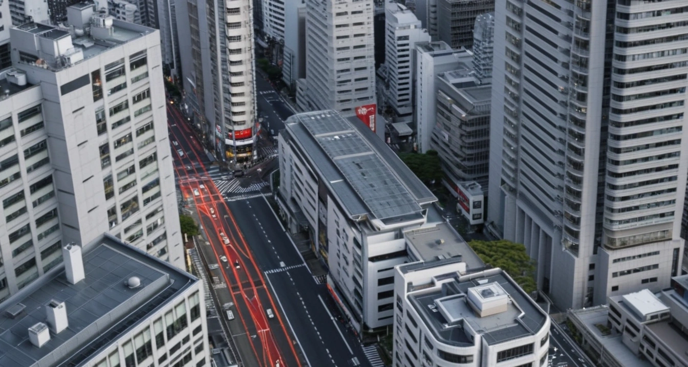 도쿄<br>- 효율적인 동선을 완성하는 도쿄 도심 이동 가이드 (tokyo, Tokyo city center street scene)