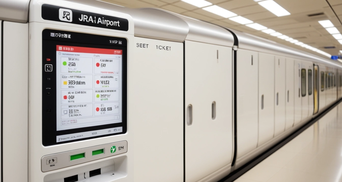 jr rapid airport train at new chitose ai 1