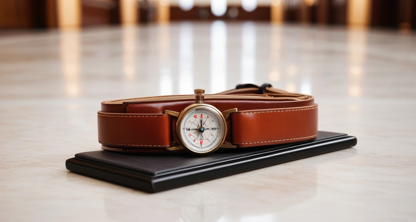 a vintage leather a clean boarding pass 1