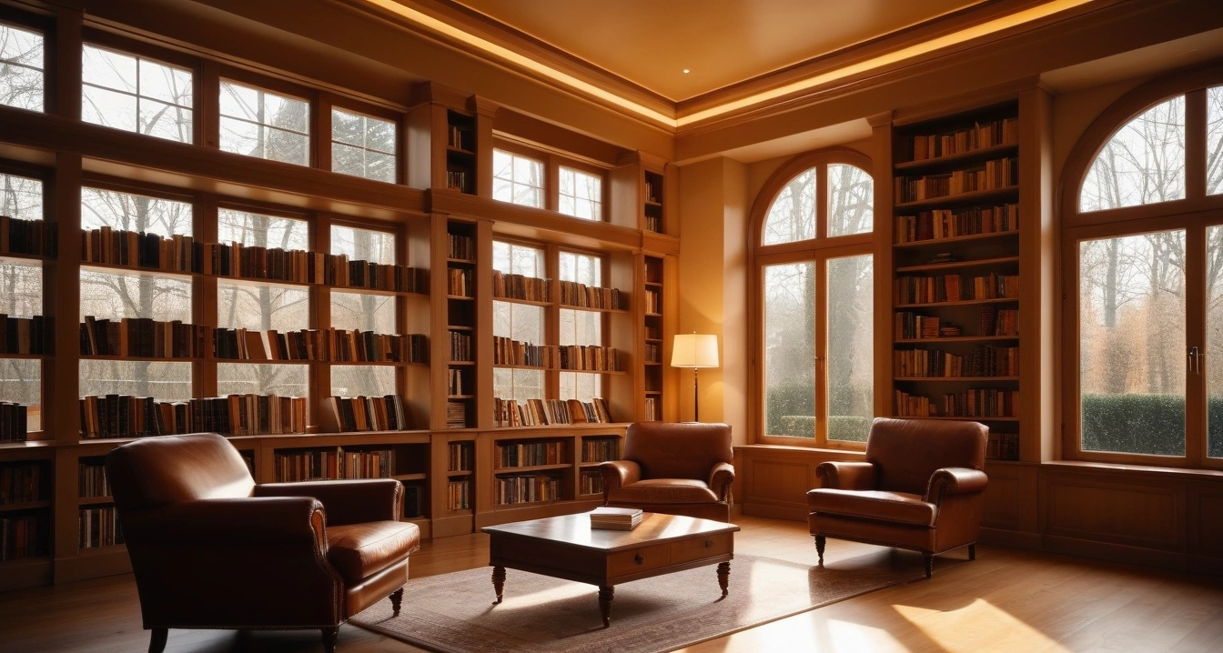 warm soft sunlight streaming through flo 1